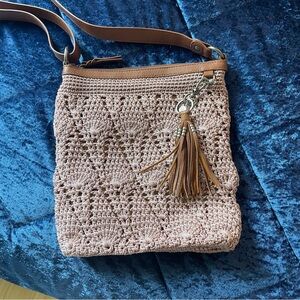 New The Sak light pink and gold purse